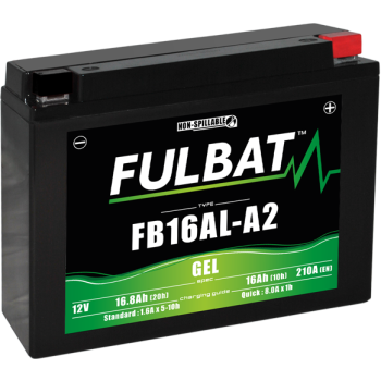 Akumulator Fulbat YB16AL-A2 FB16AL-A2 GEL 12V 16.8Ah 210A
